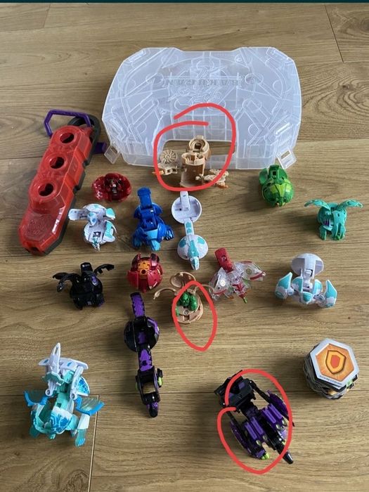 Bakugan walizka, transporter zestaw