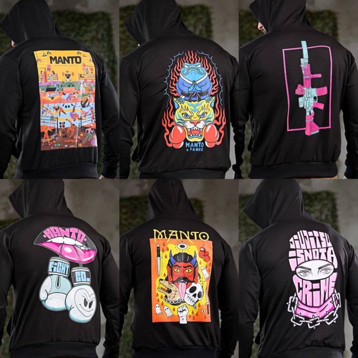 Худі на флісі GENESIS manto fight go black олива койот рожеві патріот