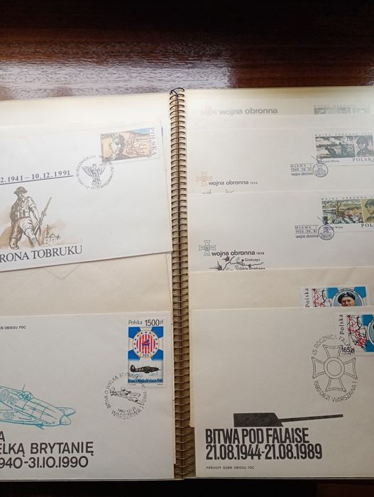 Znaczki koperty karty okolicznościowe historia polski
