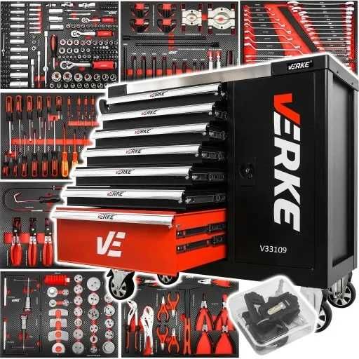 SZAFKA NARZĘDZIOWA Warsztatowa Serwisowa Wózek NA Narzędzia 306 El