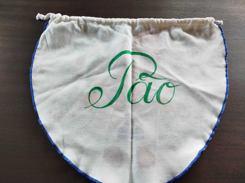 Saco do pão em tecido