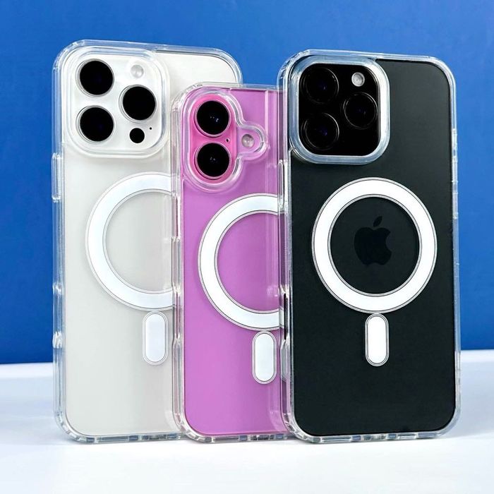 Акція! Чохол Clear Case MagSafe для iPhone 15 Pro / Чехол Айфон 15 Про