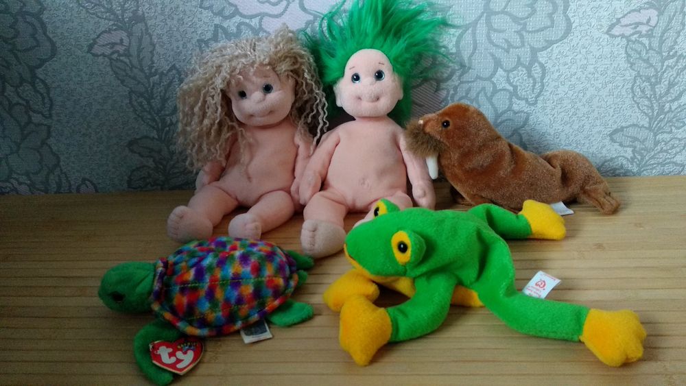 Кукла Panre Jellycat Steiff Build a Bear Russ лот