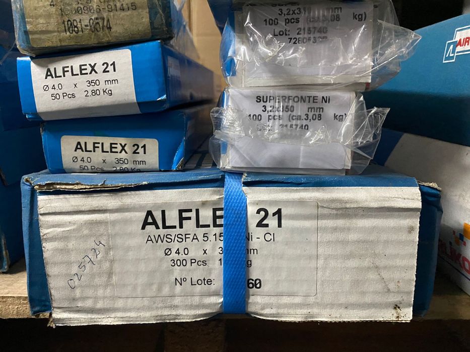 Vendo Eletrodos/ Consumiveis para solddura