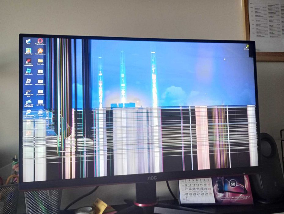 Monitor LED AOC 27 cali
