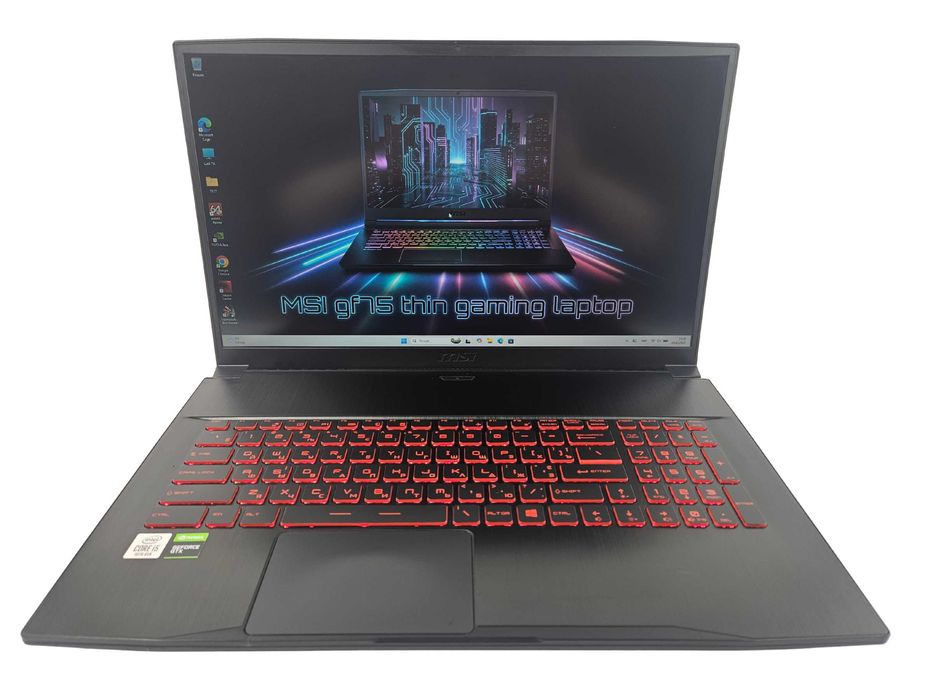 Ноутбук MSI GF75 Thin 17.3|144Гц|i5-10300H|GTX1650Ti|16GB|512GB