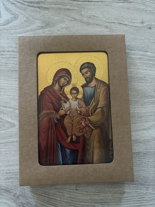 Ikona - Maryja,Jozef,Jezus