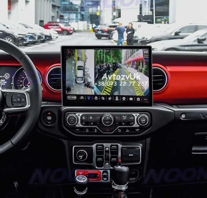 Магнітола WRANGLER Jeep Dodge DURANGO NITRO RAM 1500 Chrysler Андроїд