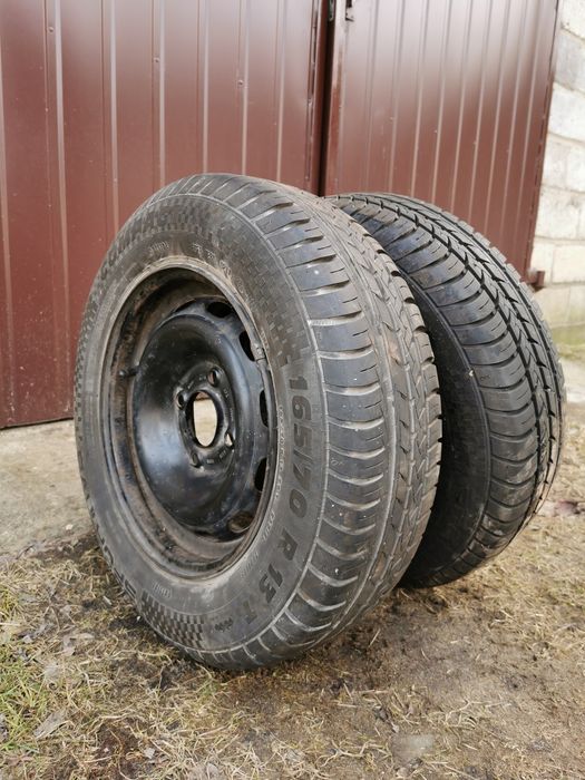 2 opony letnie z felgami R13 165/70