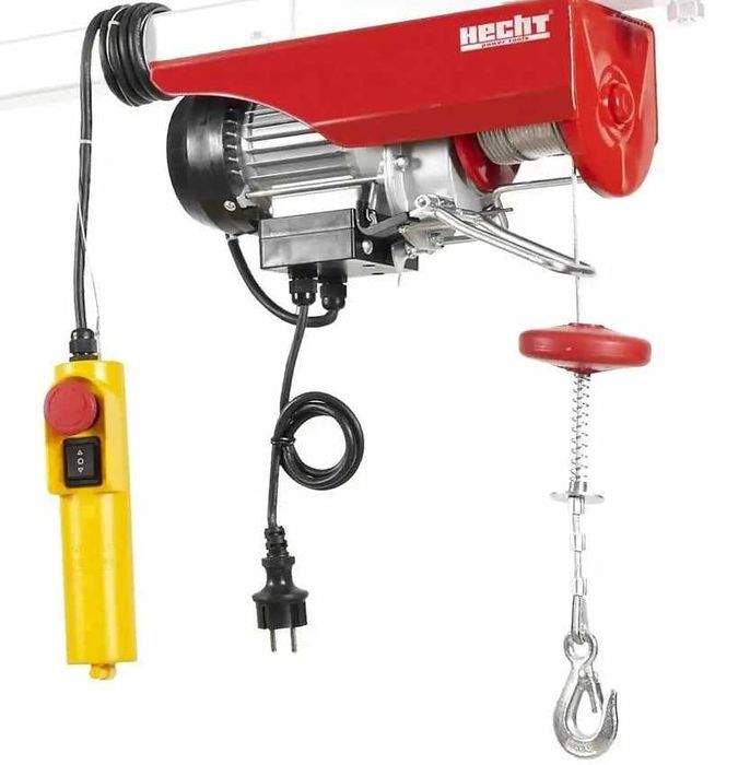 Тельфер HECHT 8425 электрический на 150/300 кг електрична лебедка