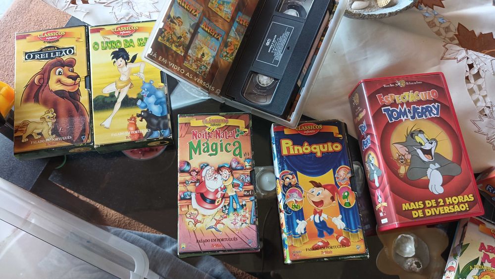 VHS's Filmes para crianças