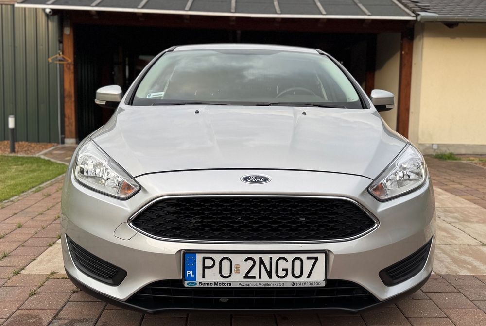 Ford Focus Ford Focus 1.6 2018 ASO Salon PL Niski przebieg Faktura VAT