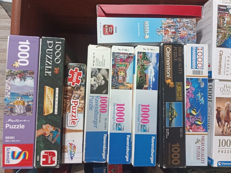 Puzzles de 100  até 1000 peças