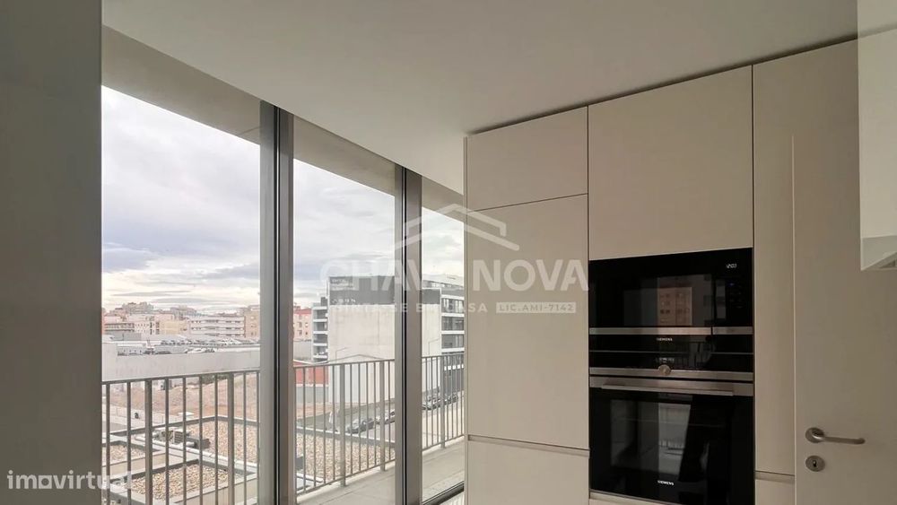Arrendamento Apartamento T3 mobilado com vista Mar - Matosinhos Sul