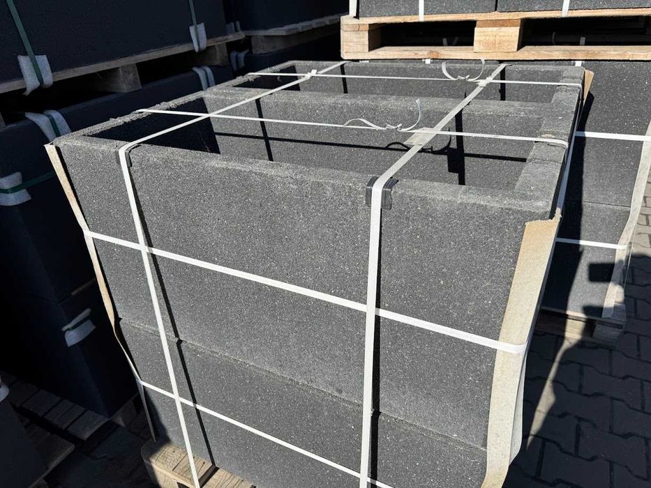 Donica betonowa ogrodowa ZEN 50x100x50 cm grafit Styrobud