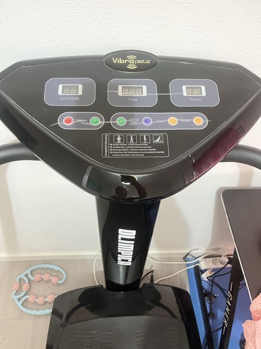 Vibroplate a funcionar