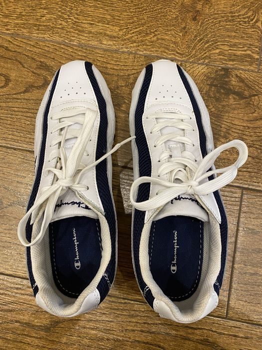 Buty Champion biało-granatowe