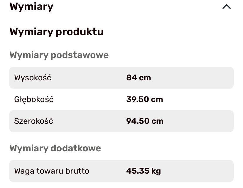 Zestaw mebli do pokoju