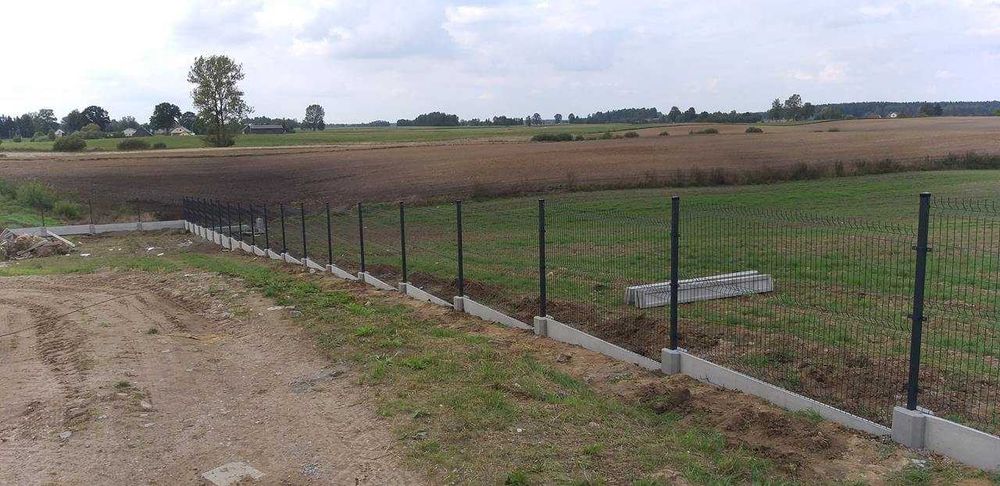 Ogrodzenie panelowe, panel 3d 153 cm, podmurówka, płot, bramy, furtki