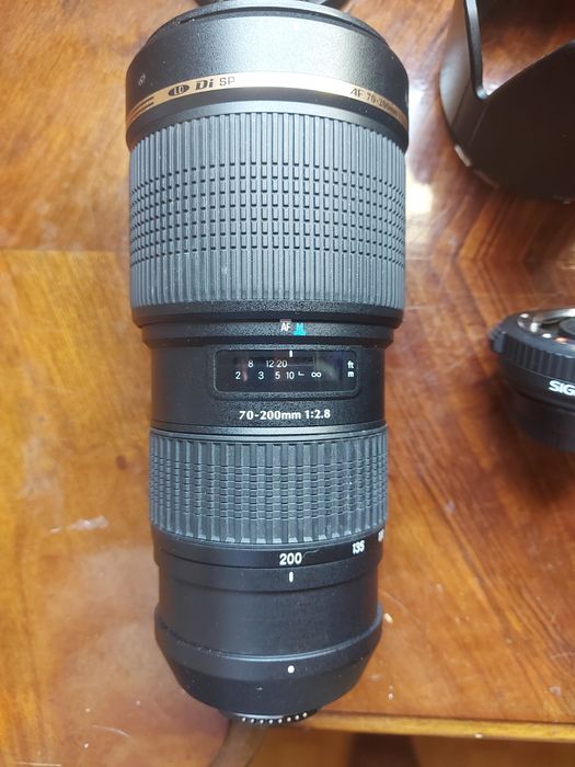Objectiva 70 - 200 para Nikon