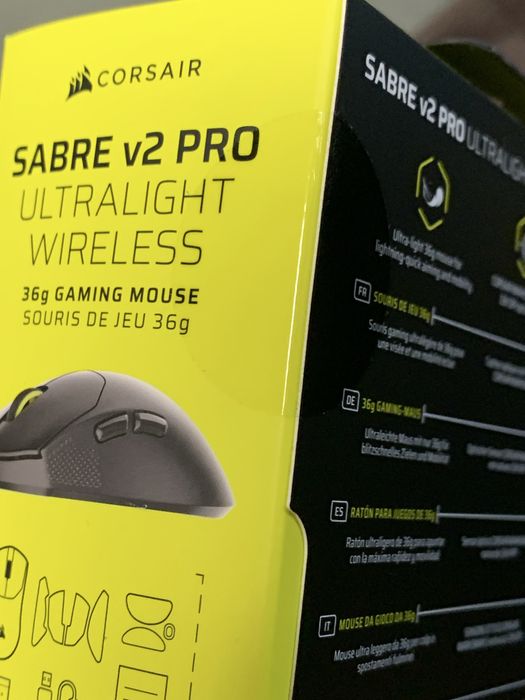 (Selado) Mouse 36g | Corsair Sabre V2 Pro