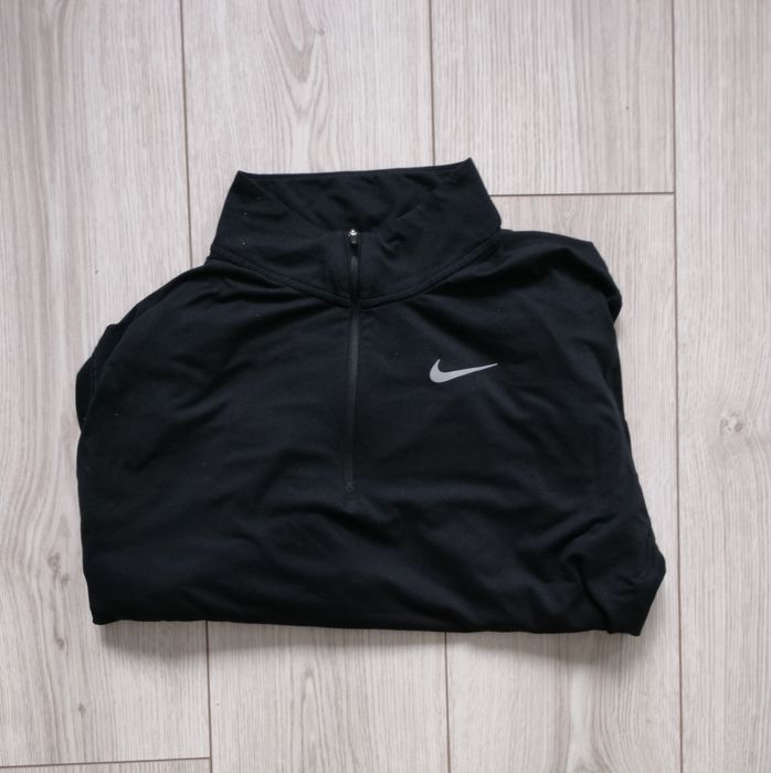 Nike running Dri-fit quartet zip XL  męska czarna bluza sportowa