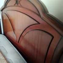 Mobilia de quarto - solteiro/single - madeira com acabamento refinado