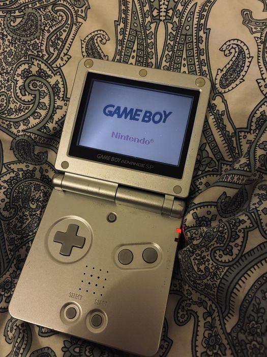 Gameboy Advance SP Silver AGS001