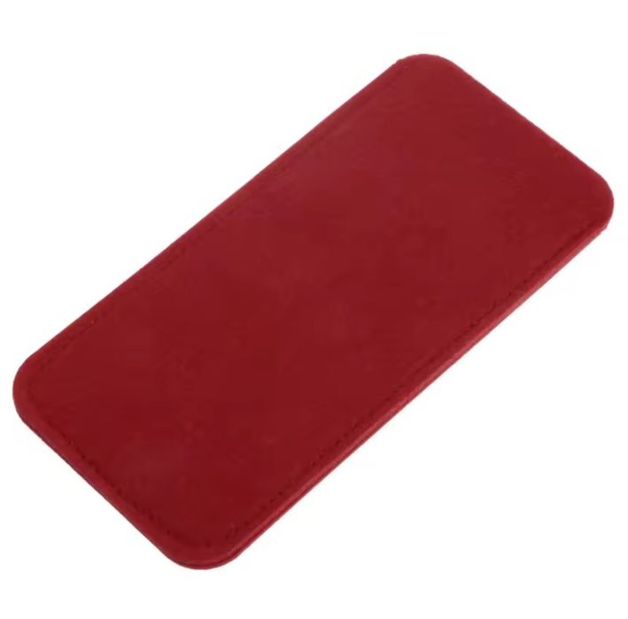 Чохол для окулярів тканевий червоний