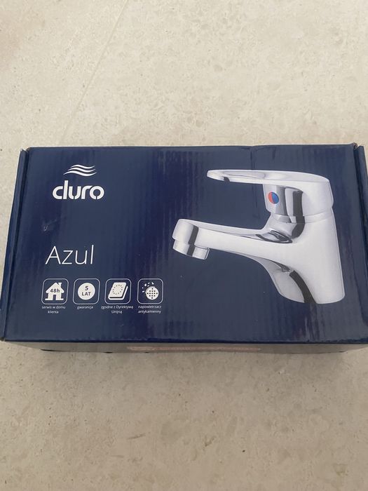 Cluro Azul bateria umywalkowa