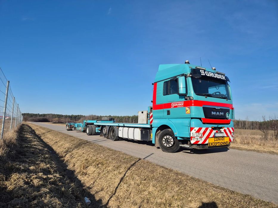 MAN TGX440 POMOC DROGOWA  Man + recker pomoc drogowa kombajn ciągnik