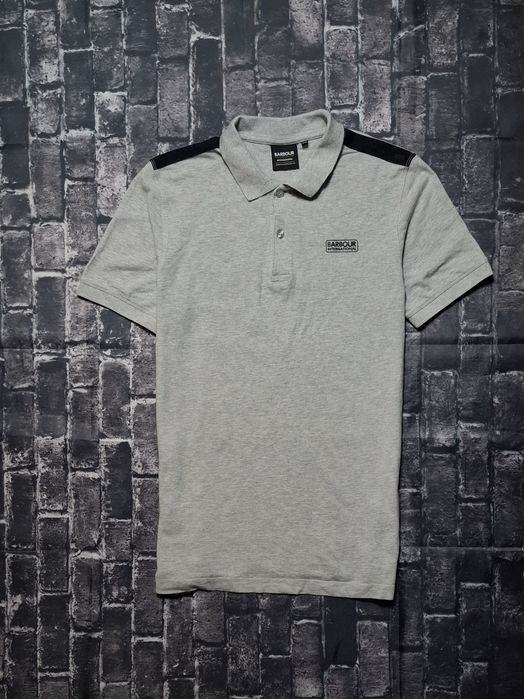 Barbour International koszulka polo męska, polówka, logo, premium