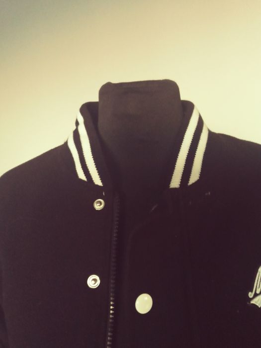 Kurtka czarno biala Moro bombier meska XL