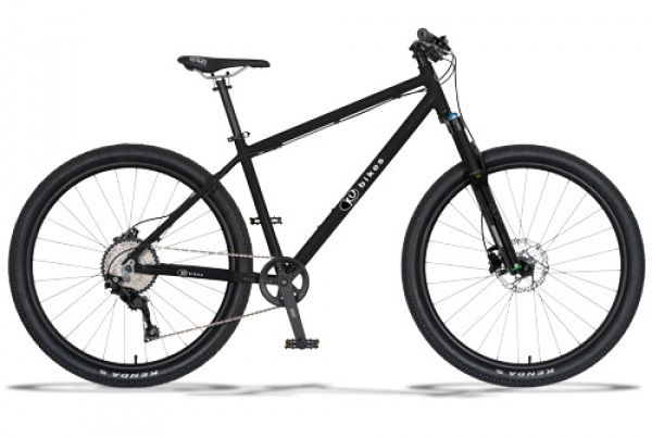 Rower Dziecięcy KUbikes 27,5M MTB Disc Black Czarny
