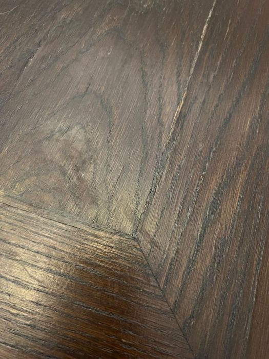 Stol drewniany szachownica rozkladany toczone nogi