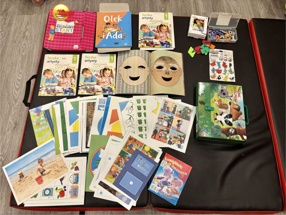 Wielki Zestaw kreatywny klasa 1,2 i 3 połączone zestawy + dadatki