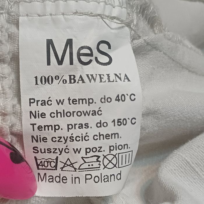Marynarka kolor mleczno-biały M 100% bawełna firmy Mes