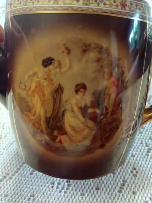 Dzbanek i cukiernica -ceramika.