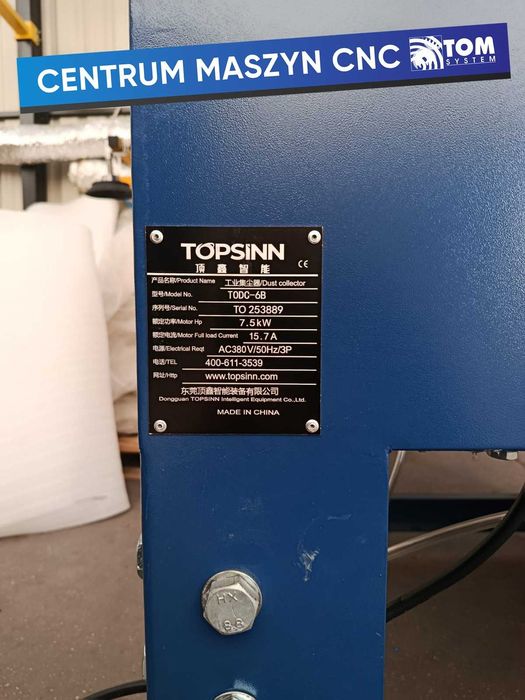 Odpylacz przemysłowy TODC-6L