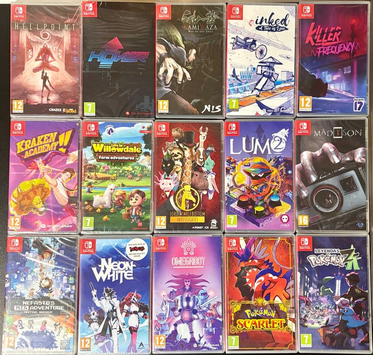 JOGOS Nintendo Switch (Novos/Selados) | Portes Grátis | Ler Descrição↓
