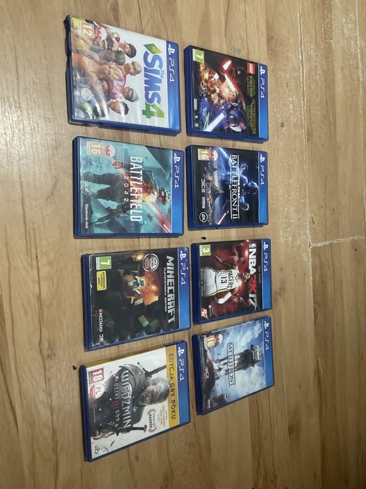 Gry na ps4 (opcja zakupu osobno też)