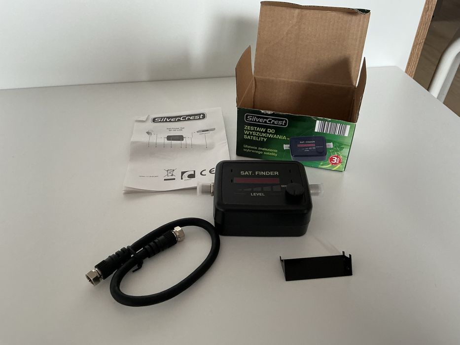 Miernik sygnału satelitarnego sat finder sf-95 ldb do anteny tv