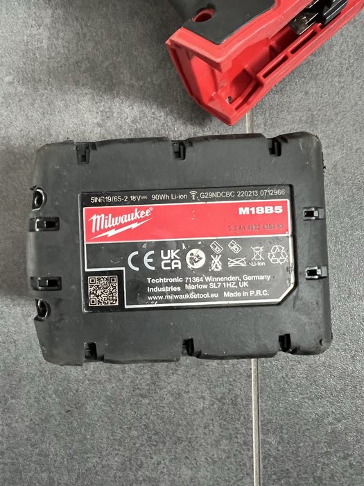 Акум. Шабельна пила Milwaukee C18 HZ+АКБ 5.0Ah