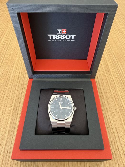 Tissot PRX powermatic 80 - completo como novo azul