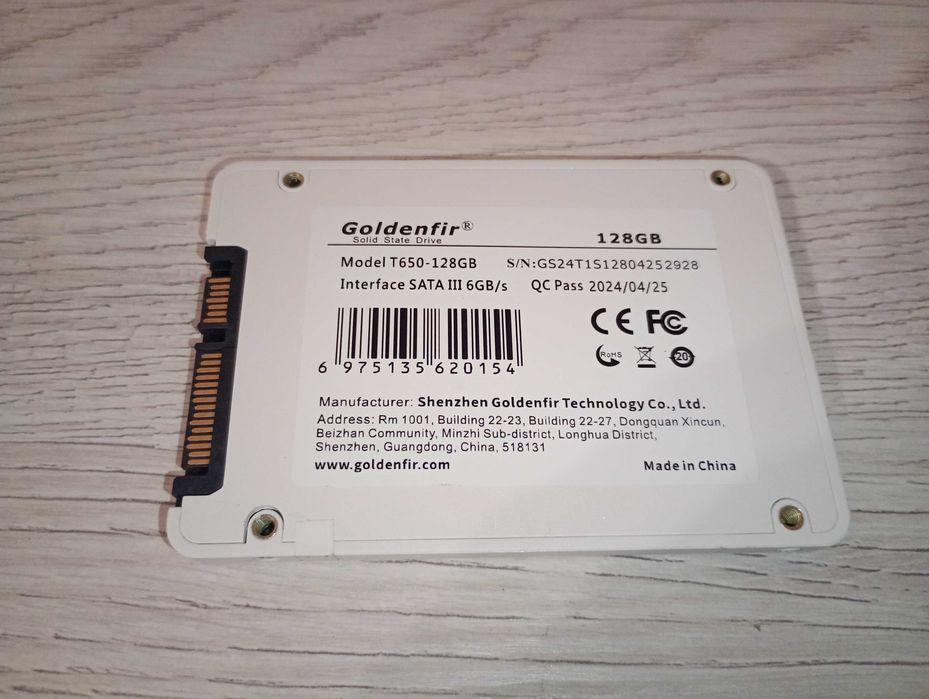 SSD Goldenfir 128GB