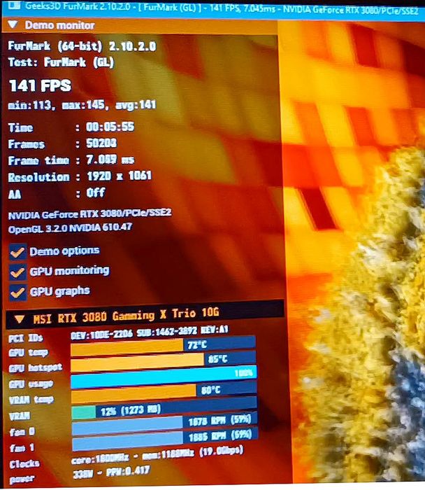 Msi RTX 3080 Gaming X