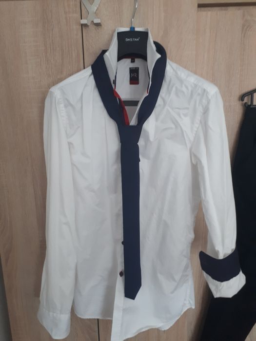 Garnitur DASTAN 48/188 elegancki ciemny granat