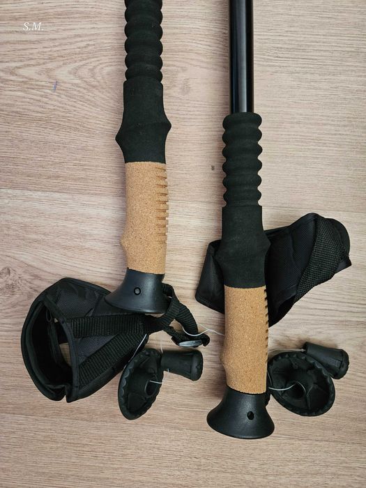 Bastões Trail CAMPUS, 110-145cm, antishock, NOVOS
