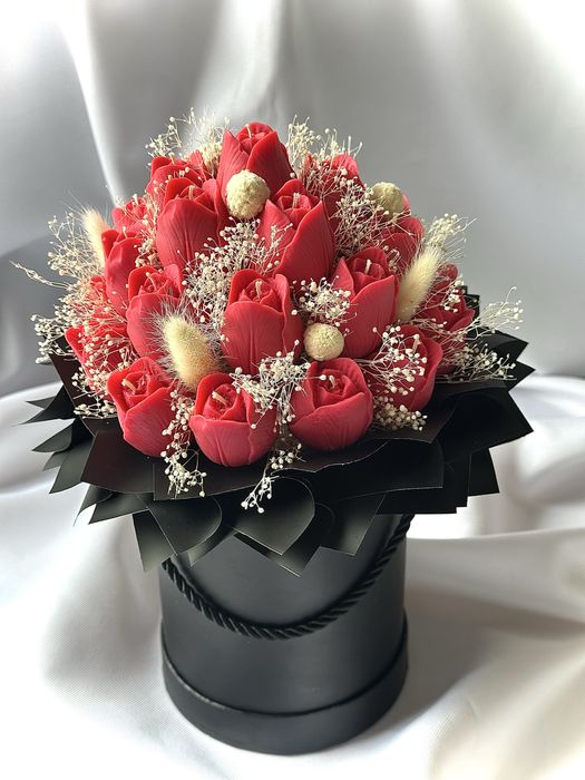 Flowerbox z wosku sojowego dla Nauczyciela