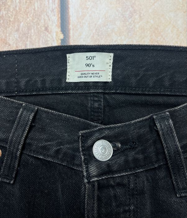 Spodnie Levi’s 501 90’s jeansowe czarne